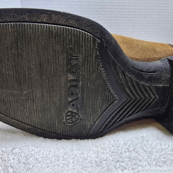 Ariat Two-Tone Western Boots - Brown and Black - Picture 9 of 15